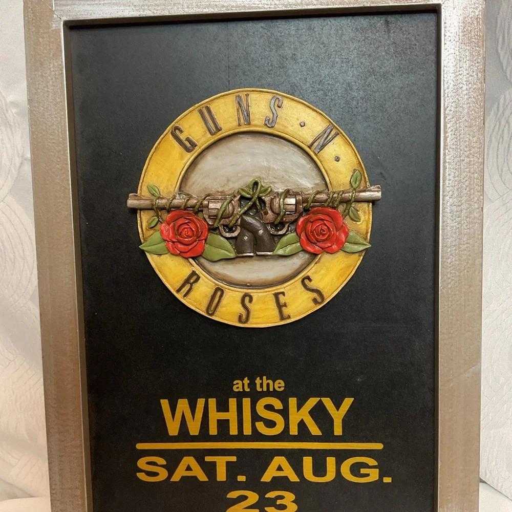 Guns N Roses wall hanging